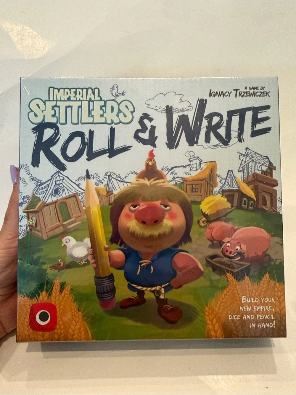 New 2019 Imperial Settlers Roll & Write Board Game 10+ Age